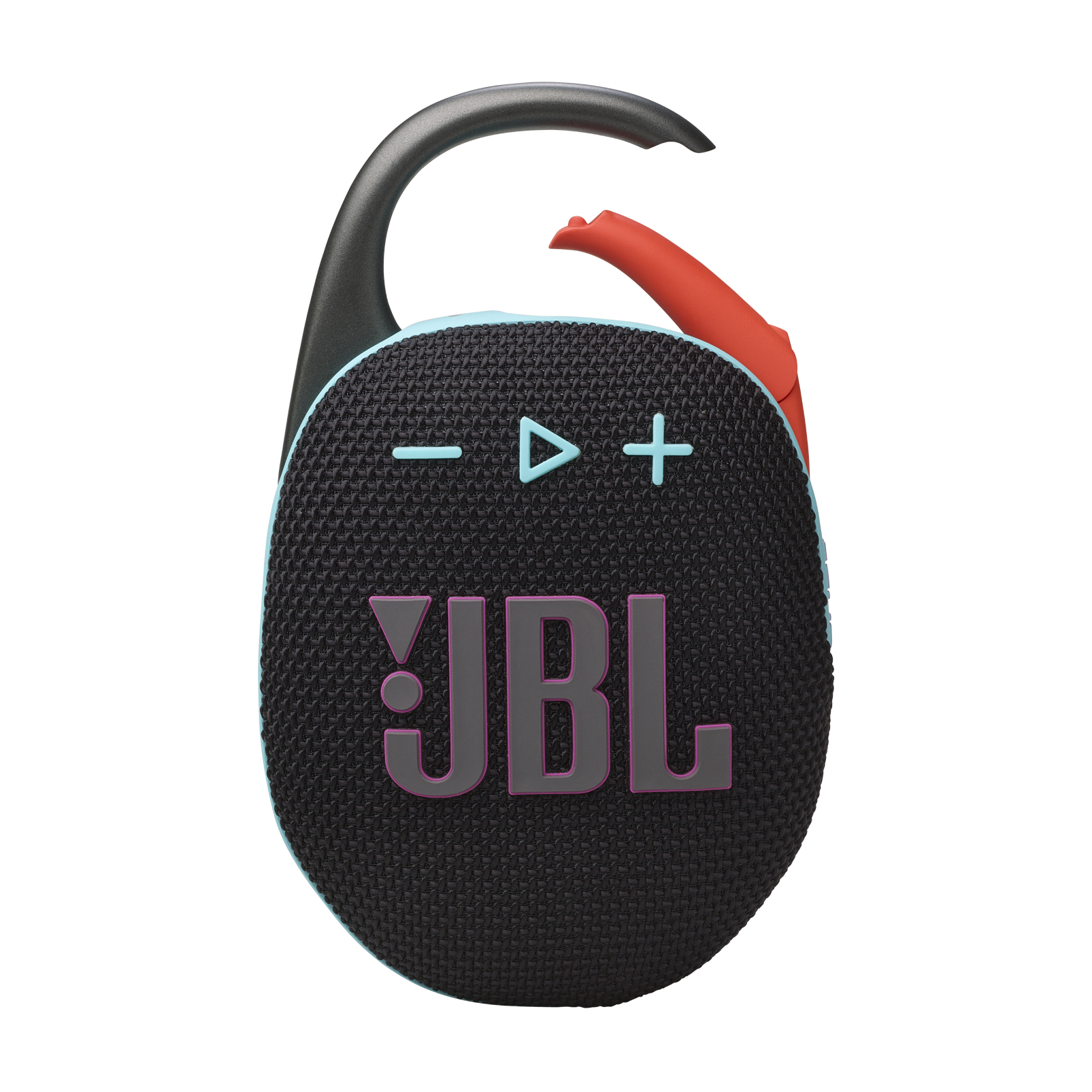 JBL Clip 5 - Black and Orange - Ultra-portable waterproof speaker - Front